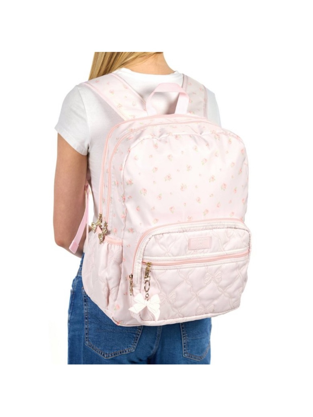 LoveShackFancy x Target-Yoobi Blooming Heirloom Ditsy Backpack Ballet Bloom